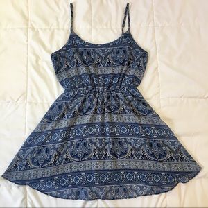 PERFECT FOR SUMMER Forever 21 Blue Dress